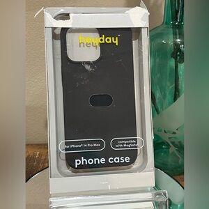 Heyday Black Phone Case for iPhone 14 Pro Max